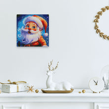 Load image into Gallery viewer, Mini Diamond Painting 25x25cm - Smiling Santa