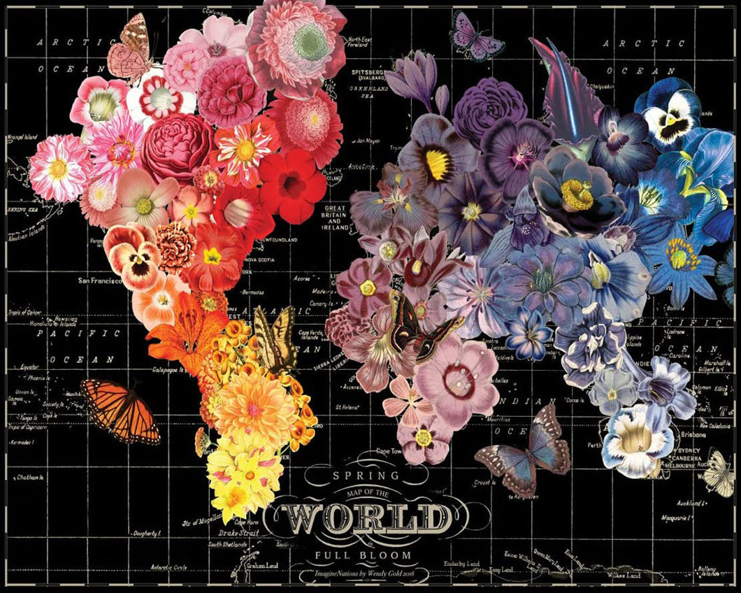 Diamond Painting - The world in flowers
