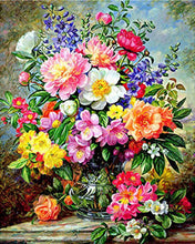 Load image into Gallery viewer, Diamond Painting - A bouquet of multi-color flowers