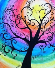 Load image into Gallery viewer, Diamond Painting - Tree and Colour Gradients