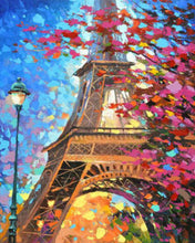 Load image into Gallery viewer, Diamond Painting - Romantic Eiffel Tower