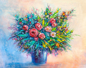 Diamond Painting - Colourful Bouquet