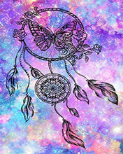Load image into Gallery viewer, Diamond Painting - Dreamcatcher with butterfly