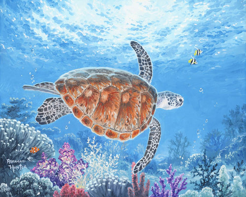 Paint by numbers Turtle Figured'Art new arrivals, advanced, animals, turtles