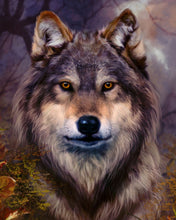 Load image into Gallery viewer, Paint by numbers | Wolf head | animals intermediate wolves new arrivals | Figured&#39;Art