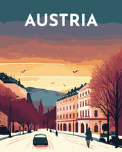 Load image into Gallery viewer, Paint by Numbers - Travel Poster Vienna