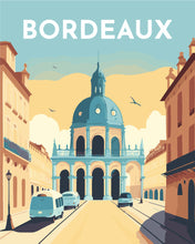 Load image into Gallery viewer, Paint by Numbers - Travel Poster Bordeaux