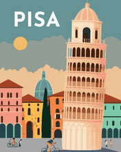 Load image into Gallery viewer, Paint by Numbers - Travel Poster Pisa