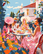 Load image into Gallery viewer, Paint by numbers kit Divas&#39; Pink Garden Party Figured&#39;Art UK