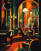 Load image into Gallery viewer, Paint by numbers kit for adults Art Deco Club Figured&#39;Art UK