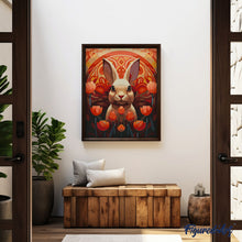 Load image into Gallery viewer, Rabbit Art Deco