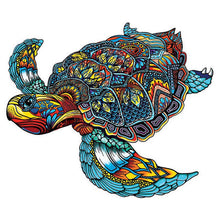 Load image into Gallery viewer, Wooden Puzzle - Reef Turtle