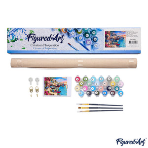 paint by numbers | Summer Girl | easy landscapes | FiguredArt