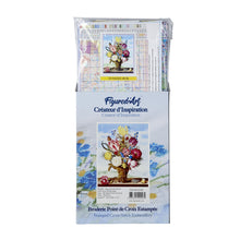 Load image into Gallery viewer, Stamped Cross Stitch Kit - Cat Pop Art