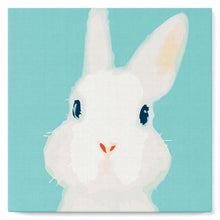 Load image into Gallery viewer, Mini Paint by numbers Quiet Rabbit 20x20cm already framed