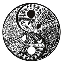 Load image into Gallery viewer, Wooden Puzzle - Centered Yin Yang