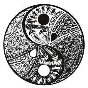 Wooden Puzzle - Centered Yin Yang