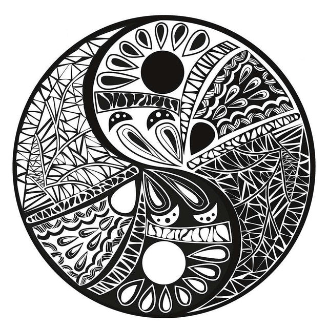 Wooden Puzzle - Centered Yin Yang
