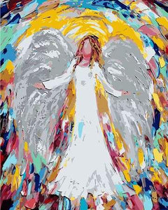 paint by numbers | Angel | intermediate new arrivals religion | FiguredArt
