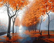 Load image into Gallery viewer, paint by numbers | Autumn Fog | advanced landscapes | FiguredArt