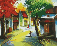 Load image into Gallery viewer, paint by numbers | Autumn Leaves | easy landscapes | FiguredArt