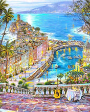Load image into Gallery viewer, paint by numbers | Beach Summer City | advanced cities | FiguredArt