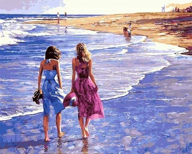Paint by Numbers for Adults | Beach, Ocean and Sea – Tagged