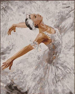 paint by numbers | Beautiful Ballerina | advanced dance | FiguredArt