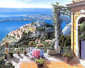 paint by numbers | Beautiful Sea View | advanced landscapes | FiguredArt