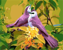 Load image into Gallery viewer, paint by numbers | Birds in Spring | animals easy | FiguredArt