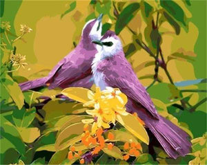 paint by numbers | Birds in Spring | animals easy | FiguredArt