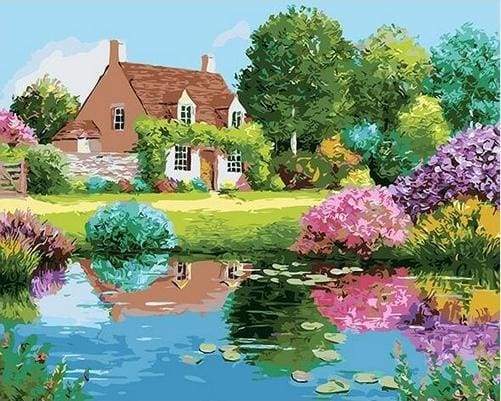 paint by numbers | Bright summer | intermediate landscapes | FiguredArt