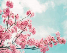 Load image into Gallery viewer, paint by numbers | Cherry tree | flowers intermediate | FiguredArt