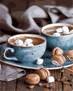 paint by numbers | Coffee with Sugar | easy kitchen | FiguredArt