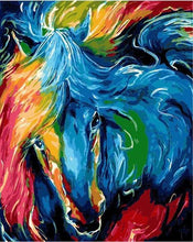 Load image into Gallery viewer, paint by numbers | Colored Horse | animals easy horses | FiguredArt