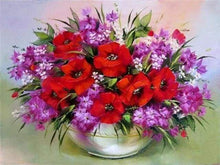 Load image into Gallery viewer, paint by numbers | Colorful bouquet | advanced flowers | FiguredArt