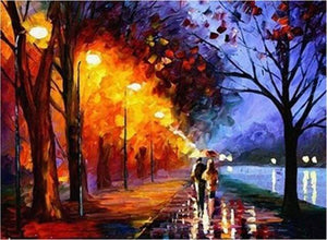 paint by numbers | Couple at the Lake | advanced romance | FiguredArt