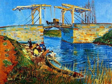 Load image into Gallery viewer, paint by numbers | Crossing Bridge | advanced landscapes | FiguredArt