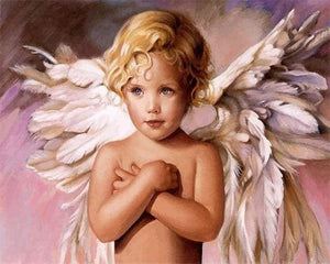 paint by numbers | Cute Angel | intermediate new arrivals religion | FiguredArt
