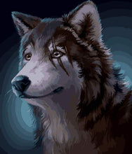 Load image into Gallery viewer, paint by numbers | Cute little Wolf | animals easy new arrivals wolves | FiguredArt