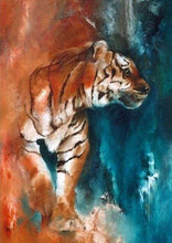 Load image into Gallery viewer, Diamond Painting | Diamond Painting - Abstract Tiger | animals Diamond Painting Animals tigers | FiguredArt