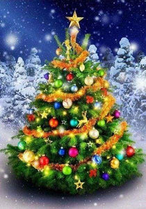 Diamond Painting | Diamond Painting - Big Christmas Tree | christmas Diamond Painting Religion religion | FiguredArt