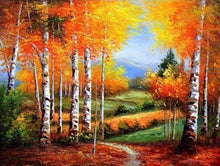 Load image into Gallery viewer, Diamond Painting | Diamond Painting - Birches in Autumn | Diamond Painting Landscapes landscapes | FiguredArt