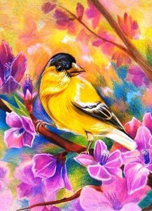 Diamond Painting | Diamond Painting - Bird and Flowers | animals birds Diamond Painting Animals Diamond Painting Flowers flowers |