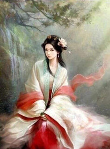 Diamond Painting | Diamond Painting - Chinese Princess | Diamond Painting Romance romance | FiguredArt