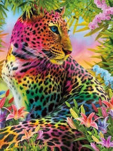 Load image into Gallery viewer, Diamond Painting | Diamond Painting - Colorful Leopard | animals Diamond Painting Animals leopards | FiguredArt