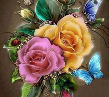 Load image into Gallery viewer, Diamond Painting | Diamond Painting - Colorful Roses | Diamond Painting Flowers flowers | FiguredArt
