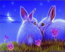 Load image into Gallery viewer, Diamond Painting | Diamond Painting - Cute Rabbits | animals Diamond Painting Animals rabbits | FiguredArt
