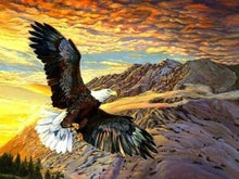 Load image into Gallery viewer, Diamond Painting | Diamond Painting - Flight of the Eagle | animals Diamond Painting Animals eagles | FiguredArt