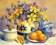 Load image into Gallery viewer, Diamond Painting | Diamond Painting - Flowers and Apricots | Diamond Painting Flowers flowers | FiguredArt